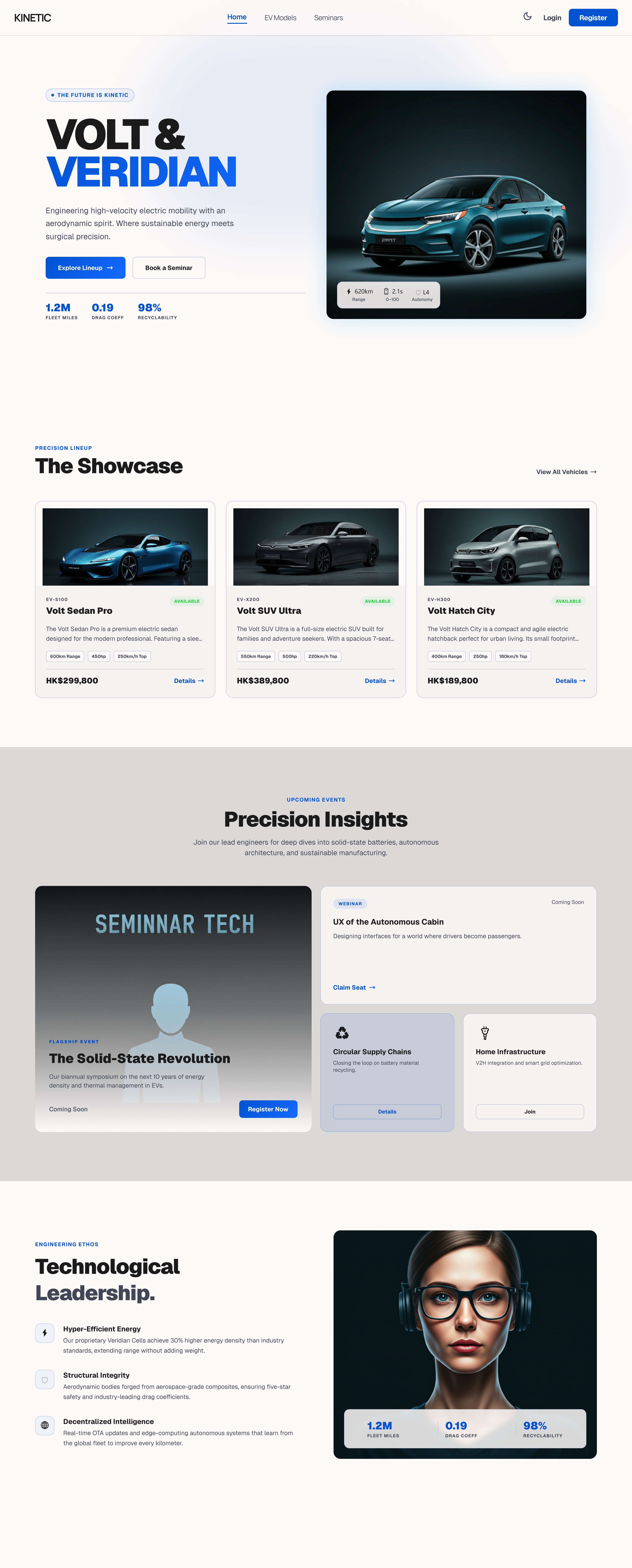 Home Page - Desktop